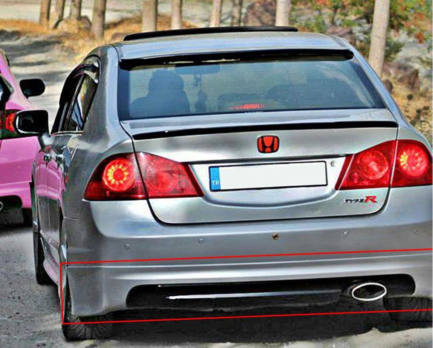 Honda Civic FD6 Mugen Arka Tampon Eki